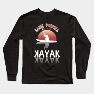 Kayaking the Lake Powell Arizona Long Sleeve T-Shirt